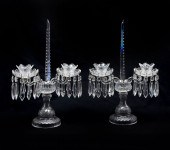 TWO IRISH WATERFORD CRYSTAL LU
