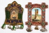 TWO IROQUOIS INDIAN BEADED PIC