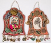 TWO IROQUOIS INDIAN BEADED PIC