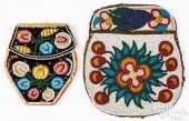 TWO IROQUOIS INDIAN BEADWORK P