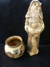 TWO ISRAELI CERAMIC PIECES, EL