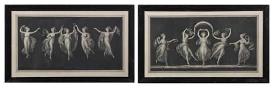 Two Italian Engravings depicting