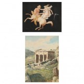 TWO ITALIAN SCHOOL PAINTINGS I