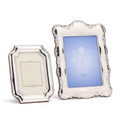 TWO ITALIAN SILVER MOUNTED PIC