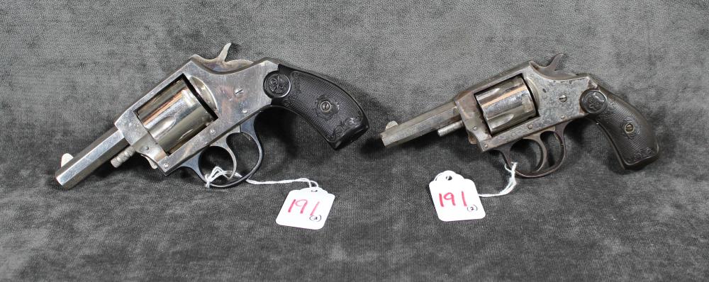 TWO IVER JOHNSON MODEL 1900