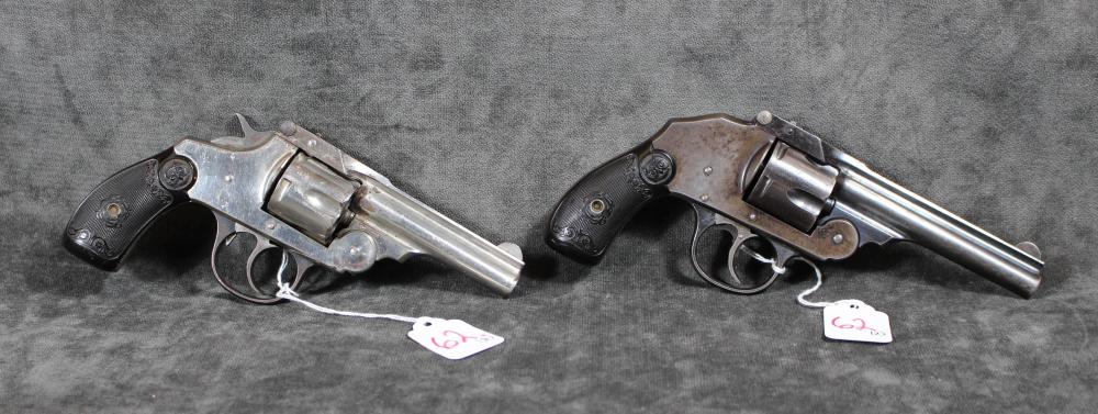 TWO IVER JOHNSON TOP BREAK