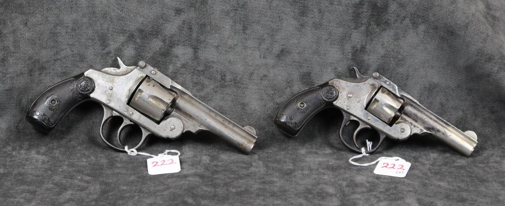 TWO IVER JOHNSON TOP BREAK MODEL