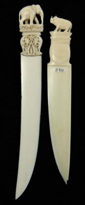 Two Ivory Letter Openersmay al