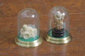 TWO IVORY NETSUKES. Group of t