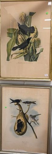 TWO J. BIEN COLORED LITHOGRAPH
