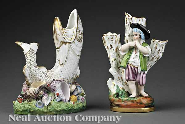 Two Jacob Petit Polychrome and