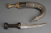 TWO JAMBIYAS: PROBABLY ARABIAN