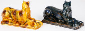 TWO JAMES KISER REDWARE RECUMB