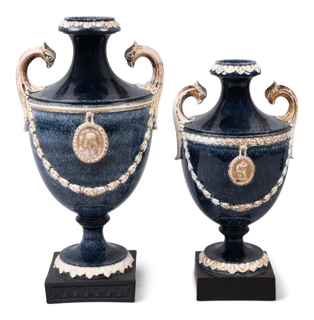 TWO JAMES NEALE CREAMWARE