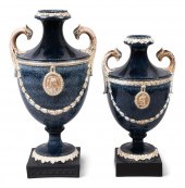 TWO JAMES NEALE CREAMWARE 'POR