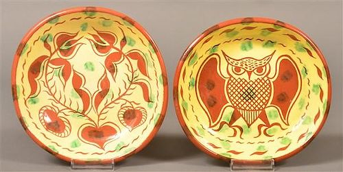 TWO JAMES SEAGREAVES POTTERY
