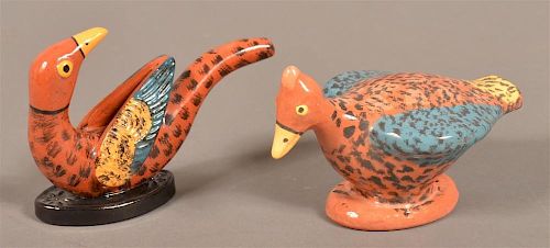 TWO JAMES SEAGREAVES POTTERY