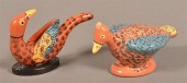 TWO JAMES SEAGREAVES POTTERY F