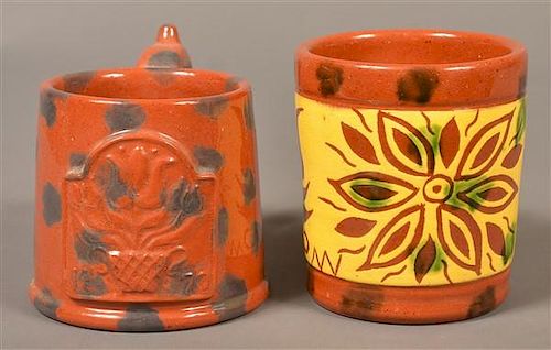 TWO JAMES SEAGREAVES POTTERY