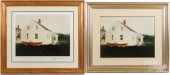 TWO JAMIE WYETH LITHOGRAPHSTwo