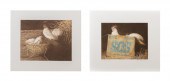 TWO JAMIE WYETH PRINTER PROOF
