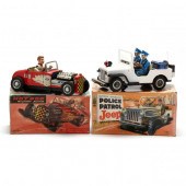 TWO JAPANESE BATTERY OPERATED