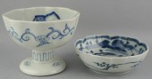 TWO JAPANESE BLUE AND WHITE AR