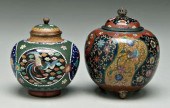 Two Japanese cloisonn&eacute;