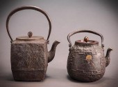 TWO JAPANESE GOLD AND SILVER I