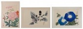 TWO JAPANESE HAND-TOUCHED PRIN