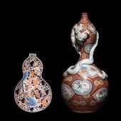 Two Japanese Imari and Kutani