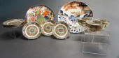TWO JAPANESE IMARI CHARGERS AN