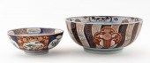 TWO JAPANESE IMARI PORCELAIN B
