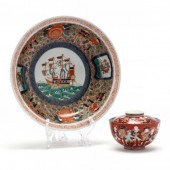 TWO JAPANESE IMARI PORCELAIN N