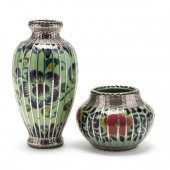 TWO JAPANESE MEIJI PERIOD CERA