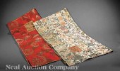 Two Japanese Nishiki Brocade K