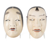 TWO JAPANESE ONNA AND OTOKO NO