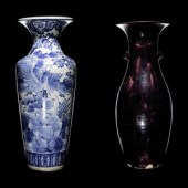 Two Japanese Porcelain Vases
S