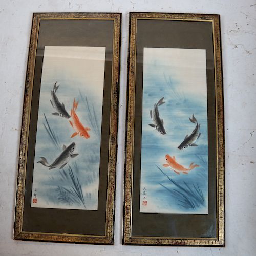 TWO JAPANESE PRINTS: KOITwo