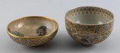 TWO JAPANESE SATSUMA PORCELAIN