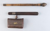 TWO JAPANESE SMOKING IMPLEMENT