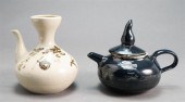 TWO JAPANESE STUDIO TEAPOTSTwo