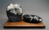 TWO JAPANESE SUISEKI BISEKI 'F