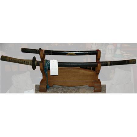 Two Japanese Swords 	 