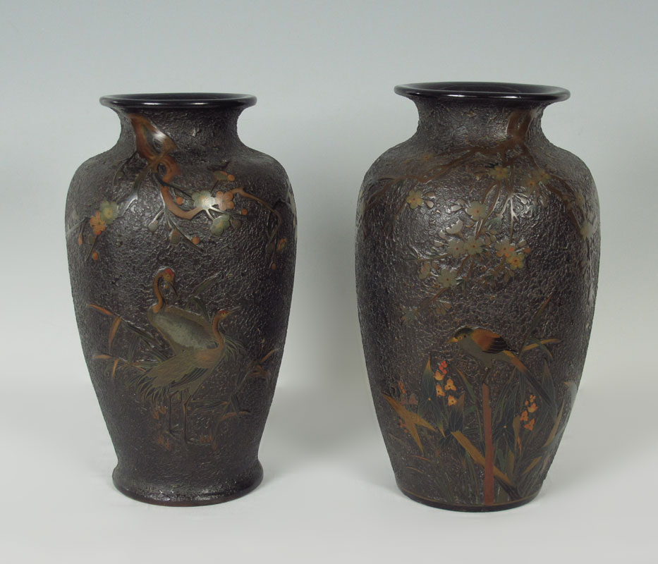 TWO JAPANESE TOTAI TREE BARK
