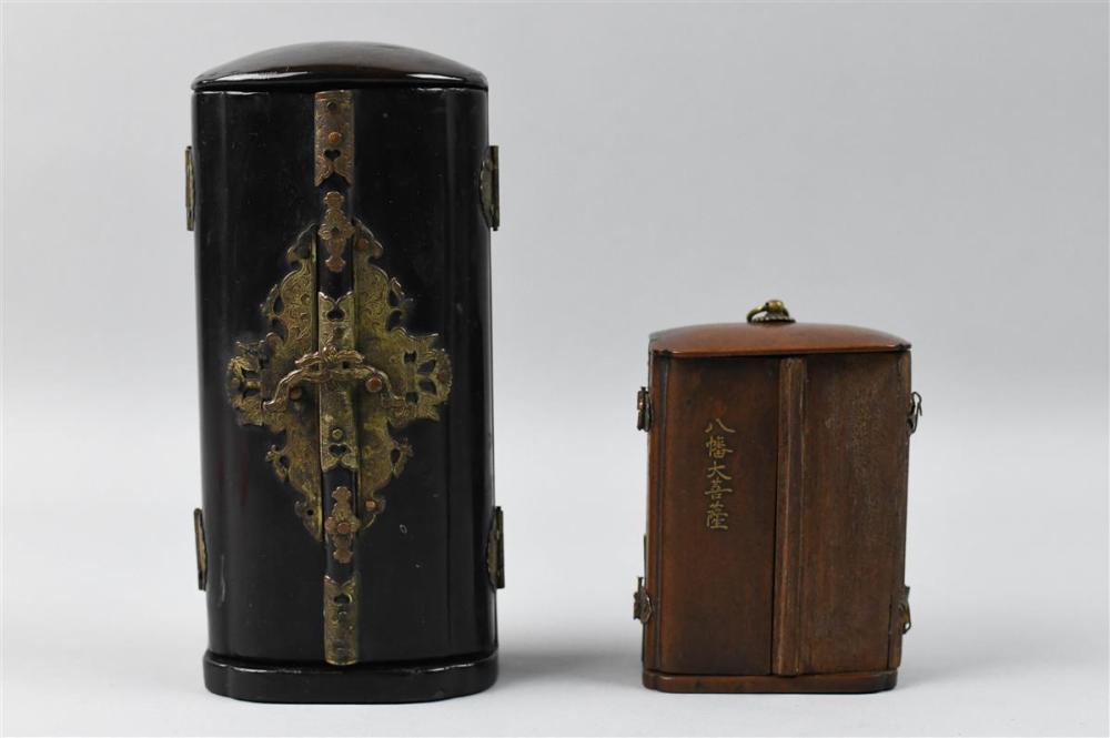 TWO JAPANESE TRAVELING SHRINES