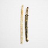 Two Japanese Wakizashi, Edo/Me