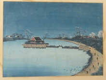 Two Japanese watercolours