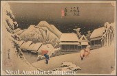 Two Japanese Woodblock Prints