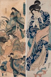 TWO JAPANESE WOODBLOCK PRINTS